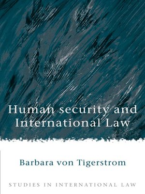 cover image of Human Security and International Law